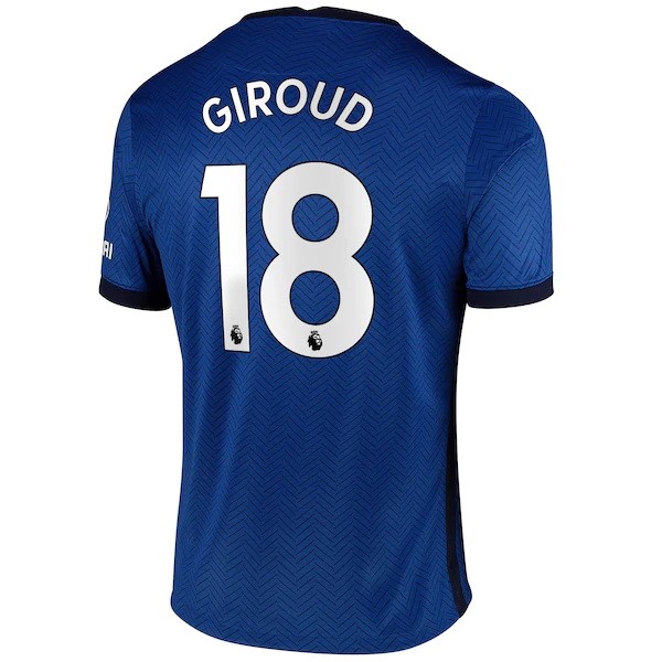 Maglia Chelsea NO.18 Giroud Prima 20/21 Blu